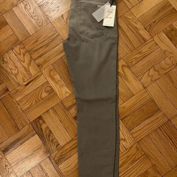 NWT $189 7 For All Mankind Ankle Skinny Jeans Grey Size 31 100% Authentic! - Picture 5 of 10